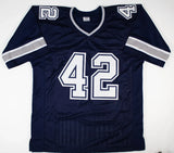 Deuce Vaughn Signed Dallas Cowboys Jersey (Beckett) Ex-Kansas State Wildcats R.B