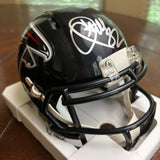 JAMAL ANDERSON AUTOGRAPHED ATLANTA FALCONS MINI HELMET BECKETT