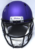 Cris Carter Autographed Minnesota Vikings F/S Speed Helmet-Beckett W Hologram