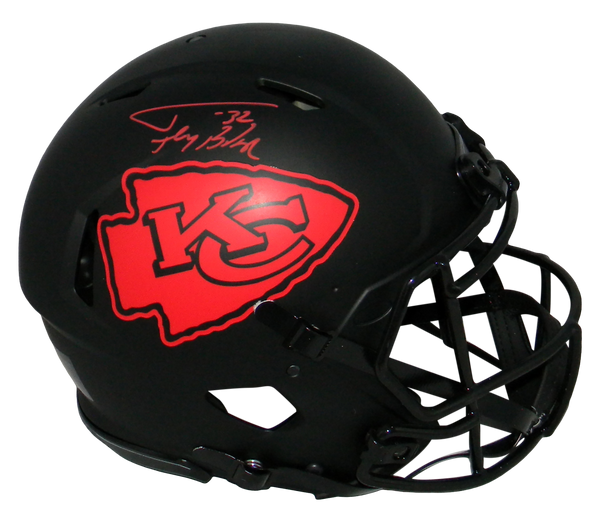 TYRANN MATHIEU SIGNED KANSAS CITY CHIEFS AUTHENTIC ECLIPSE HELMET + HONEY BADGER