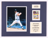 Jack Morris Signed Detroit Tigers Matted 1978 Topps Rookie Card Display/ JSA COA