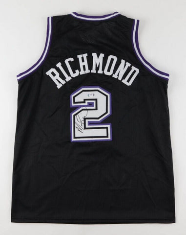 Mitch Richmond Signed Sacramento King Jersey (PSA) 6xNBA All Star Shooting Guard