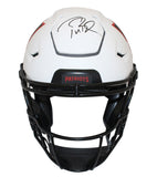 Tom Brady Autographed New England Patriots Lunar SpeedFlex Helmet Fanatics 40091