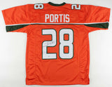 Clinton Portis Signed Miami Hurricanes Jersey (Beckett COA) 2xPro Bowl R.B.