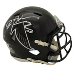 Deion Sanders Signed Atlanta Falcons TB Mini Helmet Beckett 37081