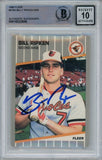 Billy Ripken Autographed/Signed 1989 Fleer 616 Trading Card Beckett 47160