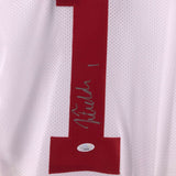 Justin Fields Signed Ohio State Buckeyes Jersey (JSA COA) Chicago Bears Q.B.