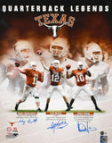 Vince Young Colt McCoy Major Applewhite Signed Longhorns 16x20 Photo- Beckett W