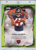 Autographed/Signed 24 Emanate Rome Odunze Green /99 8x10 Card Photo Fanatics COA