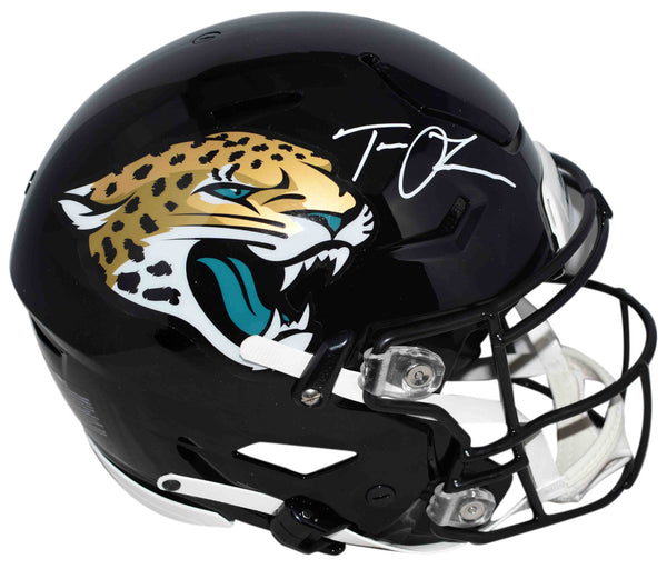 TREVOR LAWRENCE SIGNED JACKSONVILLE JAGUARS AUTHENTIC SPEEDFLEX HELMET FANATICS