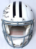 Pearson, Staubach, Dorsett Signed Cowboys F/S 60-63 Speed Auth Helmet w/ 2