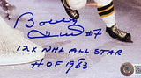 Bobby Hull Signed 8x10 Blackhawks Photo 12x NHL All Star HOF 1983 Beckett