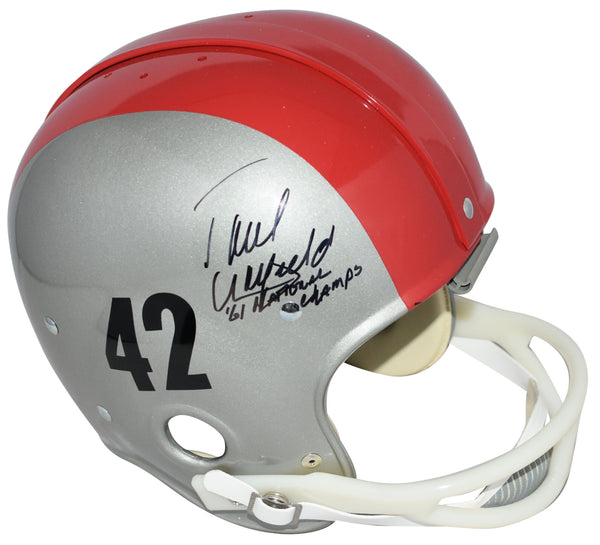 PAUL WARFIELD SIGNED OHIO STATE BUCKEYES FULL SIZE THROWBACK RK HELMET TRISTAR