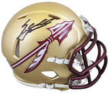 Sebastian Janikowski Sigend Florida State Seminoles Speed Mini Helmet (Beckett)