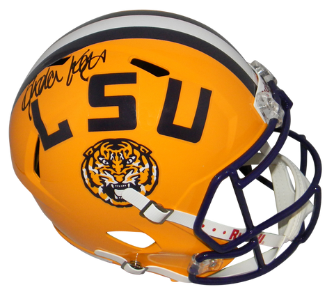 ARDEN KEY AUTOGRAPHED SIGNED LSU TIGERS FULL SIZE SPEED HELMET BECKETT