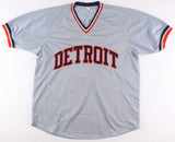 Alan Trammell Signed Detroit Tigers Jersey (JSA) 19 Year Tiger Shortstop / HOF