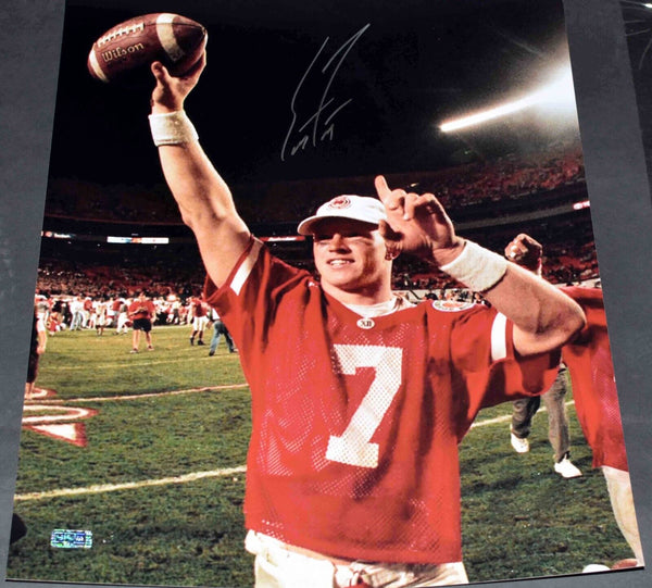 SCOTT FROST AUTOGRAPHED SIGNED NEBRASKA CORNHUSKERS 16x20 PHOTO COA