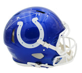 Robert Mathis Signed Indianapolis Colts Speed Authentic Flash NFL Helmet