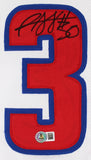 Rasheed Wallace Authentic Signed White Pro Style Framed Jersey BAS Witnessed