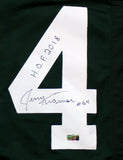 Jerry Kramer Signed Green Bay Custom Green Short Sleeve Jersey "HOF 2018"