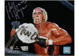 Hollywood Hulk Hogan Autographed WWE NWO Title Belt" 8" x 10" Photo Fanatics