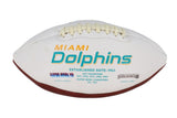 Paul Warfield Signed Miami Dolphins Logo Football Insc. "HOF '83" (Playball Ink)