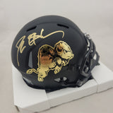 DEION SANDERS SIGNED COLORADO BUFFALOES ALTERNATE SPEED MINI HELMET BECKETT QR