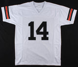 Ken Anderson Signed Cincinnati Bengals White Jersey / 1981 NFL MVP (JSA COA)