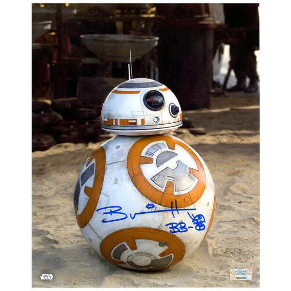 Outlets Brian Herring Signed BB8 Funko Pop JSA