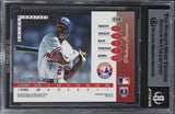 Expos Vladimir Guerrero Authentic Signed 1996 Leaf Signature #110 Card BAS Slab