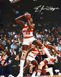 Elvin Hayes Autographed Washington Bullets 16x20 Holding Ball Photo- JSA W Auth