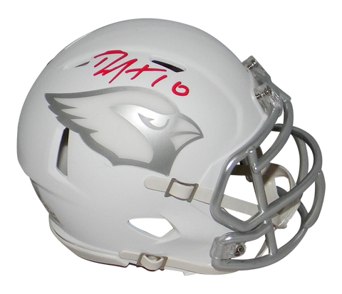 DEANDRE HOPKINS AUTOGRAPHED ARIZONA CARDINALS ICE SPEED MINI HELMET BECKETT