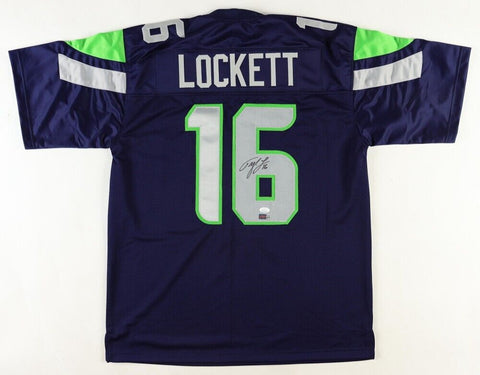 Tyler Lockett Signed Seattle Seahawks Jersey (JSA) 2015 Pro Bowl Wide Receiver