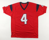 Deshaun Watson Signed Houston Texans Jersey (Beckett COA) Ex Clemson Tiger Q.B.