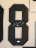 FRAMED LAS VEGAS RAIDERS MAXX CROSBY AUTOGRAPHED SIGNED JERSEY JSA COA