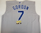 Alex Gordon Signed Kansas City Royals Russell Athletics Rookie Year Jersey / COA