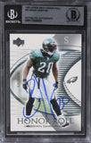 Eagles Brian Dawkins Signed 2003 Upper Deck Honor Roll #93 Card BAS Slabbed