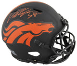 Broncos Von Miller Signed Eclipse Full Size Speed Proline Helmet BAS Witnessed