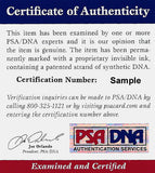 ALABAMA MARK BARRON AUTOGRAPHED SIGNED RED JERSEY PSA/DNA ROOKIEGRAPH 29382