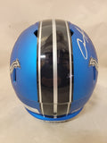 AIDAN HUTCHINSON SIGNED DETROIT LIONS F/S 2024 ALT SPEED REPLICA HELMET BECKETT