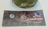 Rodney Harrison Signed New England Patriots Camo Mini Helmet Patriots Alumni COA