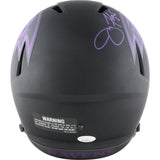 Joe Flacco Autographed/Signed Baltimore Ravens F/S Eclipse Helmet JSA 49684