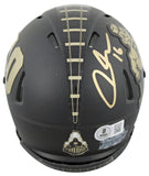 Purdue Aidan O'Connell Authentic Signed Vintage Speed Mini Helmet BAS Witnessed