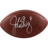 John Elway Autographed/Signed Wilson Official Football Beckett 44308