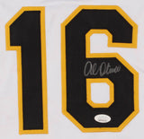 Al Oliver Signed Pittsburgh Pirates "Scoop" Jersey (JSA) 7xAll-Star 1.B. / O.F.