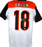 AJ Green Autographed White Pro Style Jersey-Beckett W Hologram *Silver