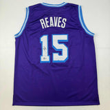 Autographed/Signed Austin Reaves Los Angeles Purple City Edition Jersey BAS COA