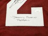 TEXAS A&M JOHNNY MANZIEL AUTOGRAPHED MAROON JERSEY JOHNNY FOOTBALL JSA 228798