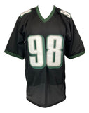 Jalen Carter Philadelphia Signed Black Football Jersey BAS