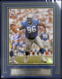 CORTEZ KENNEDY AUTOGRAPHED SIGNED FRAMED 8X10 PHOTO SEAHAWKS MCS HOLO 123668